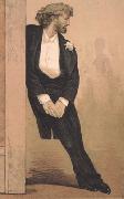 James Tissot A languid Frederick Leighton in Tissot's (nn01) France oil painting artist